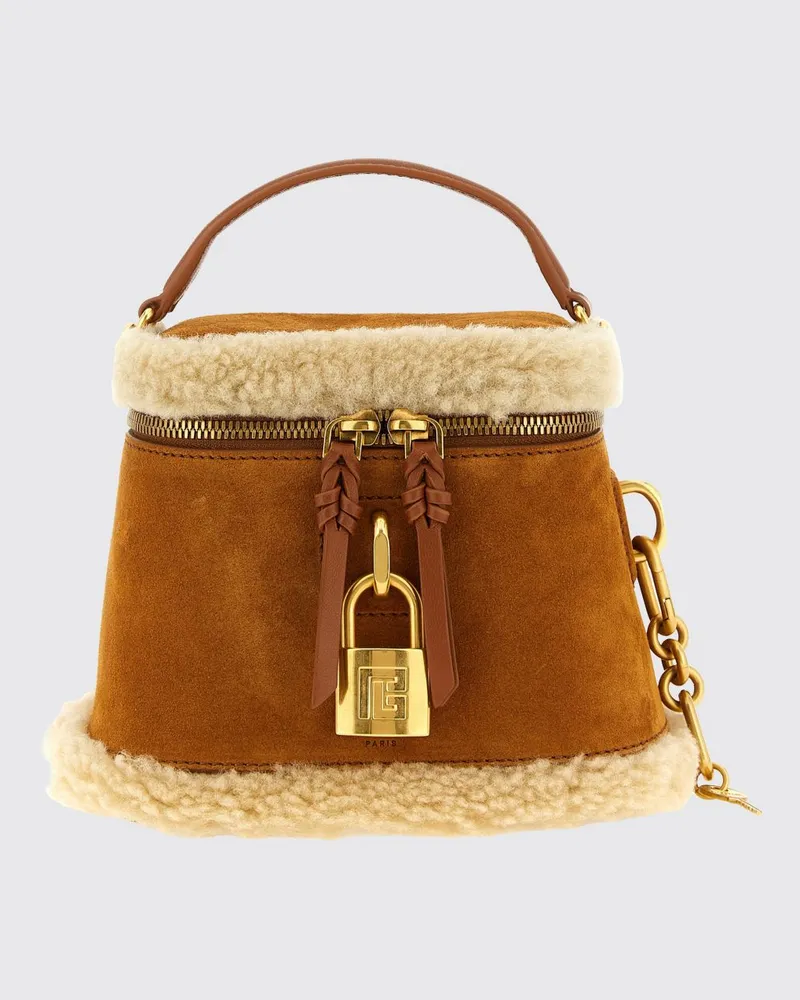 Balmain Handtasche damen Braun