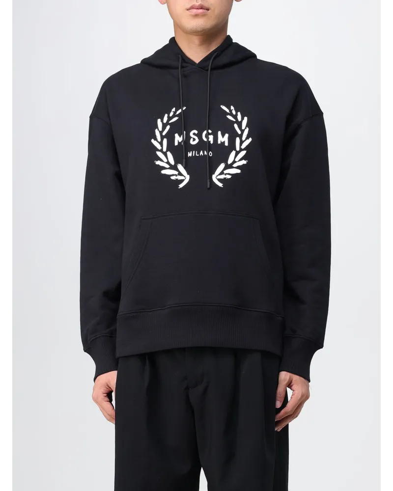 MSGM Sweatshirt herren Schwarz