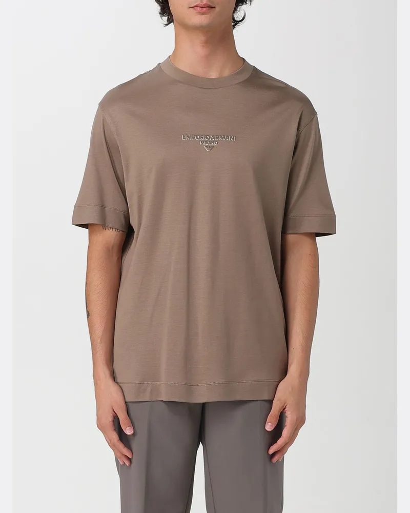 Emporio Armani T-shirt herren Mud