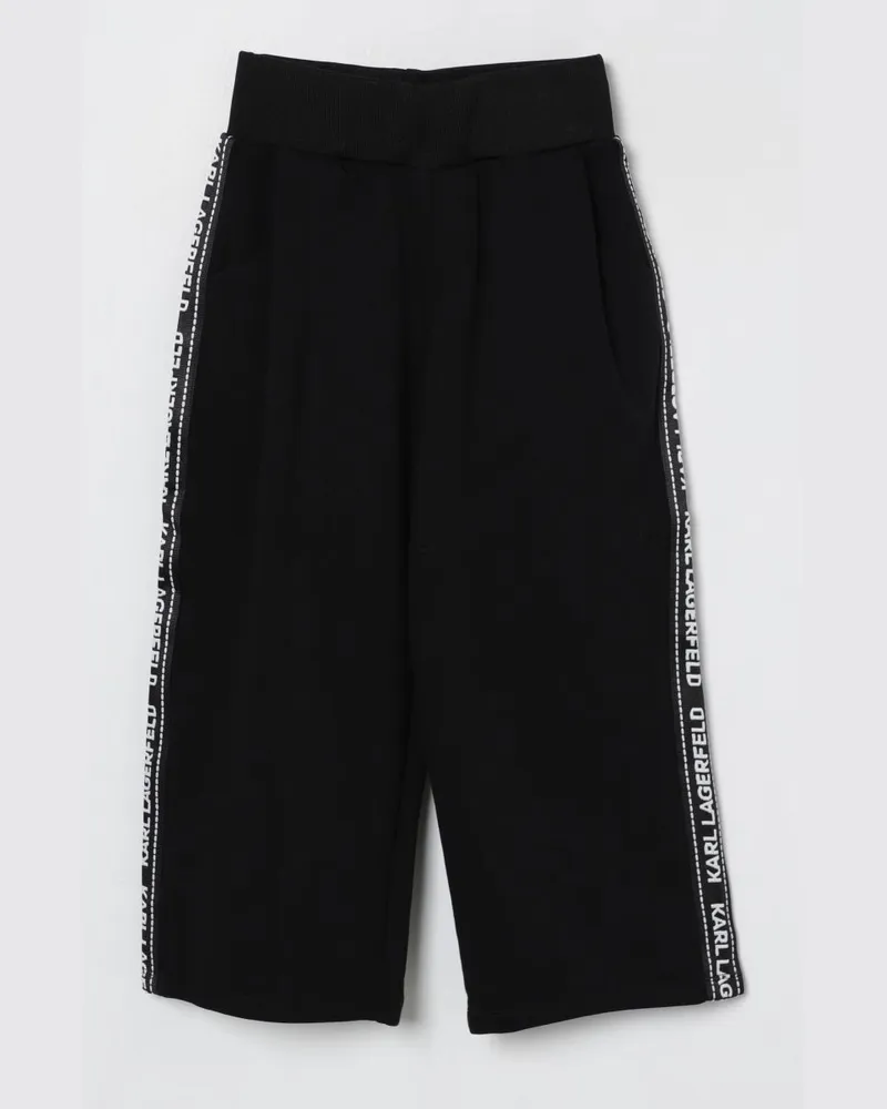 Karl Lagerfeld Hose kinder Schwarz