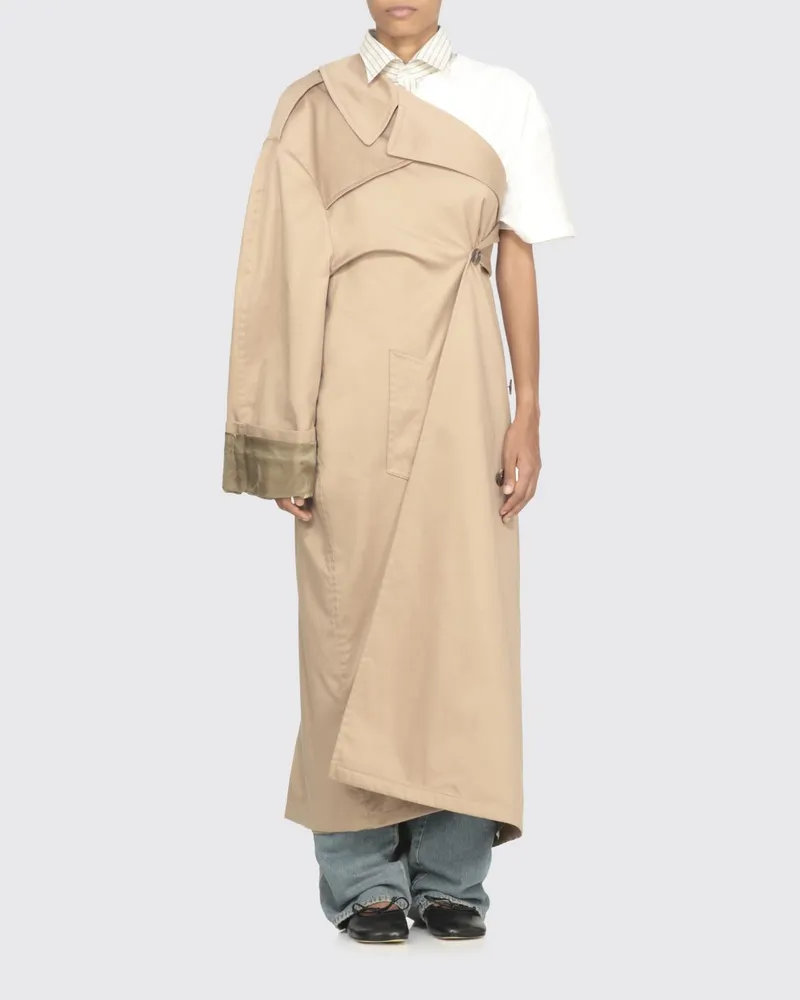 Maison Margiela Mantel damen Beige