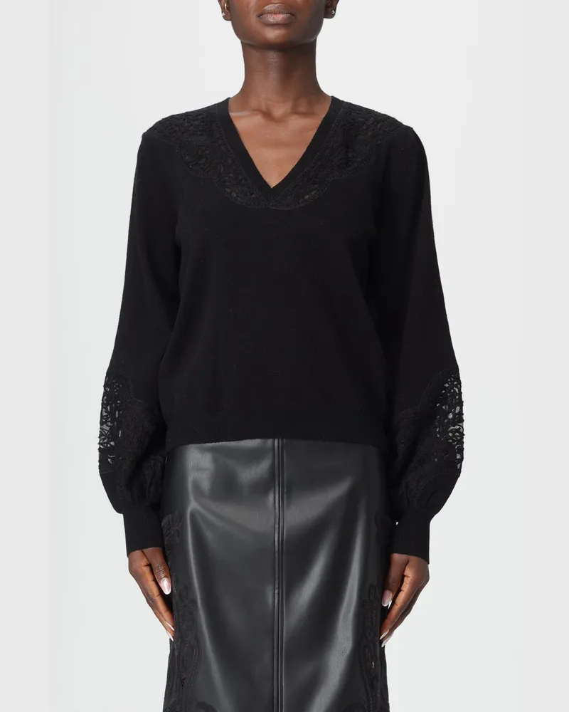 Twin-Set Pullover damen Schwarz