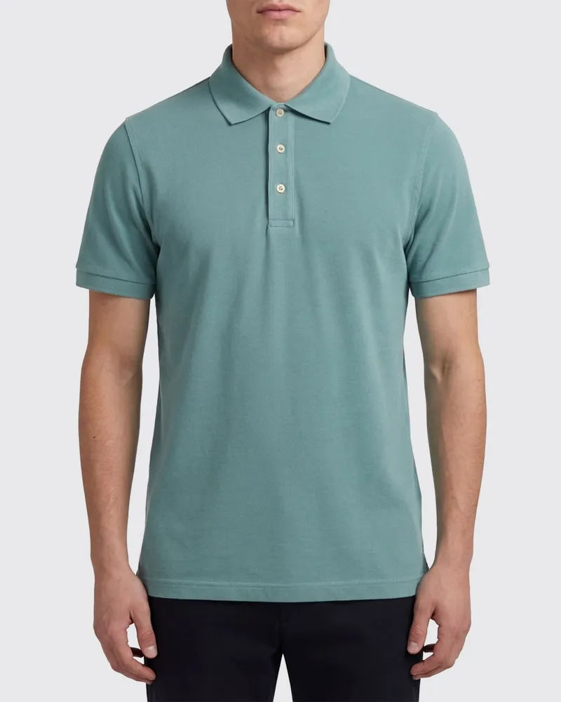 Fedeli Polo herren Hellblau