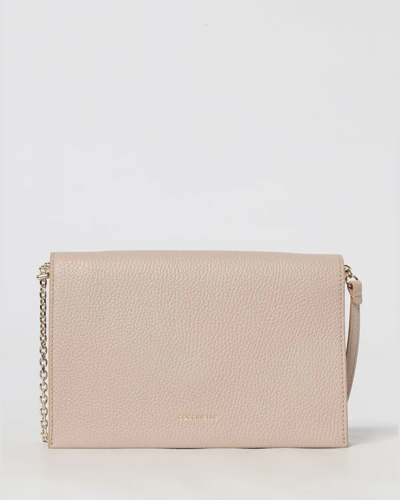 Coccinelle Schultertasche damen Puder