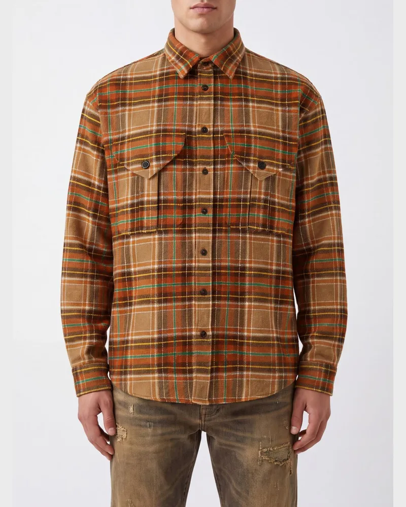 Dsquared2 Hemd herren Orange