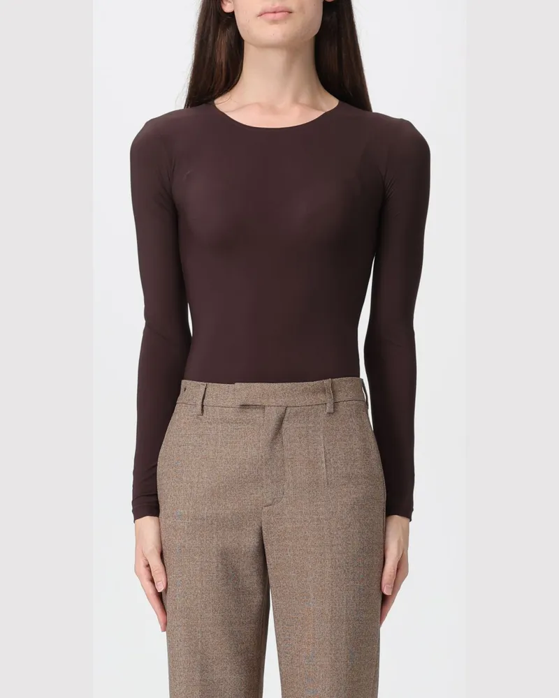 Maison Margiela Body damen Burgunderrot