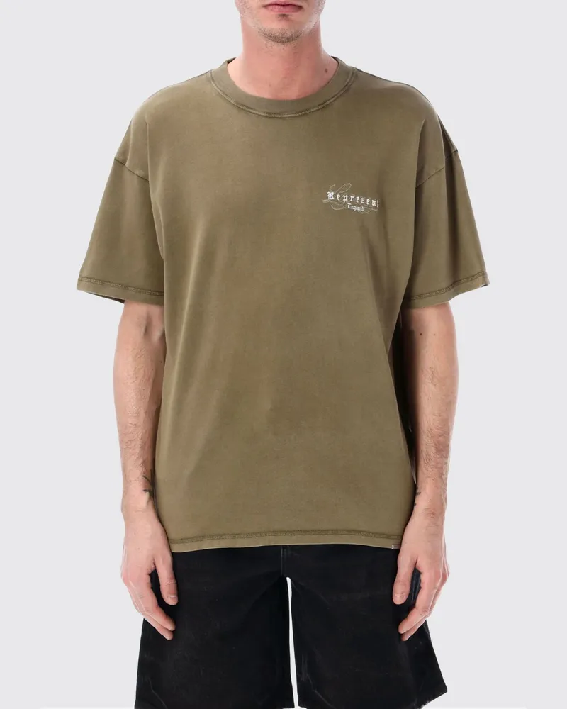 REPRESENT T-shirt herren Kaki