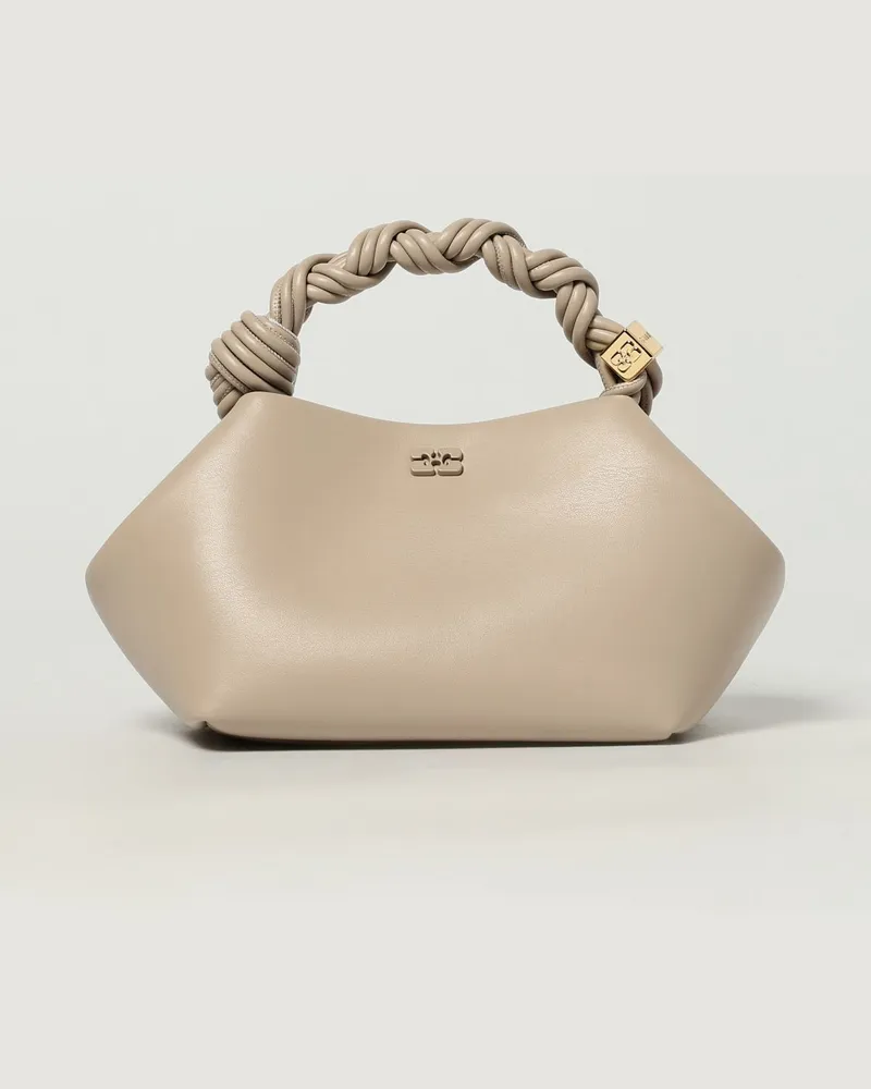 Ganni Handtasche damen Grau