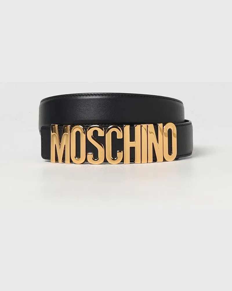 Moschino Grtel herren Schwarz
