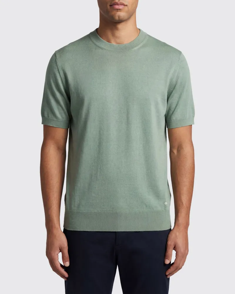 Brioni T-shirt herren Blau