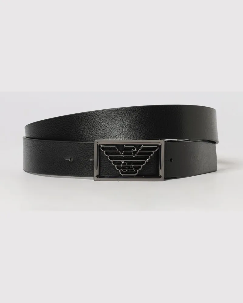 Emporio Armani Gürtel herren Schwarz