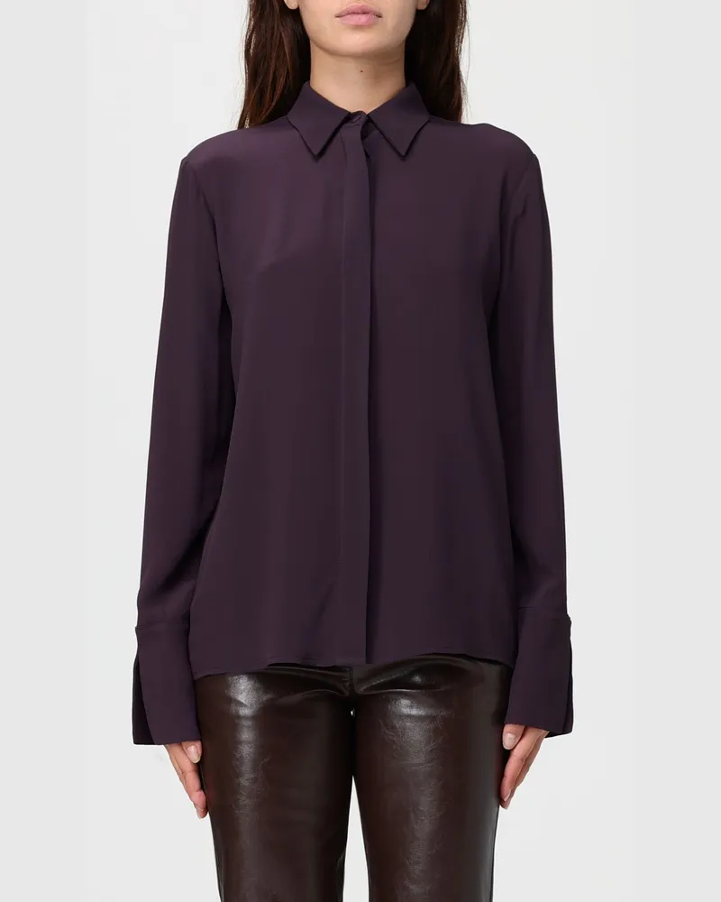 Federica Tosi Hemdbluse damen Violett
