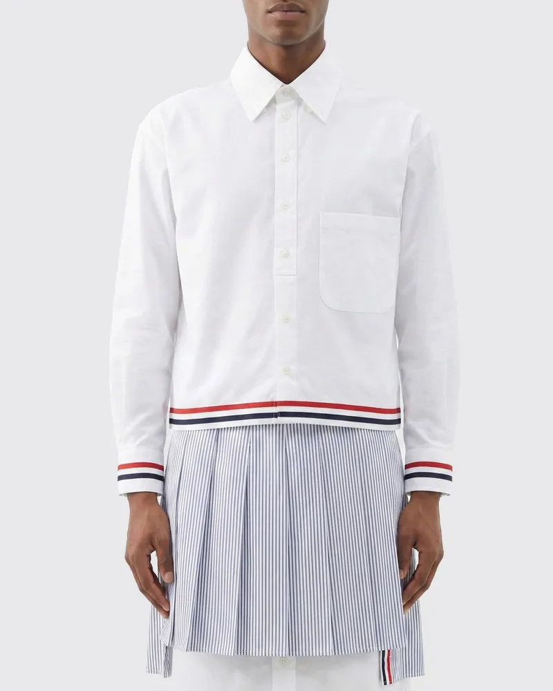 Thom Browne Hemd herren Weiß