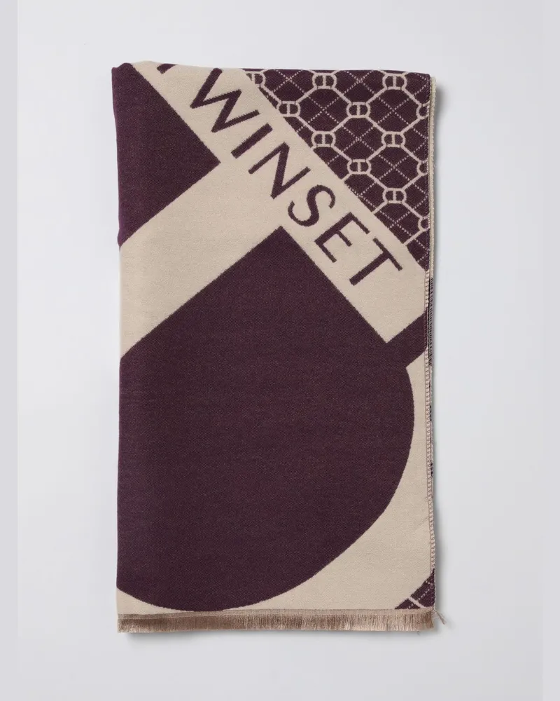 Twin-Set Schal damen Violett