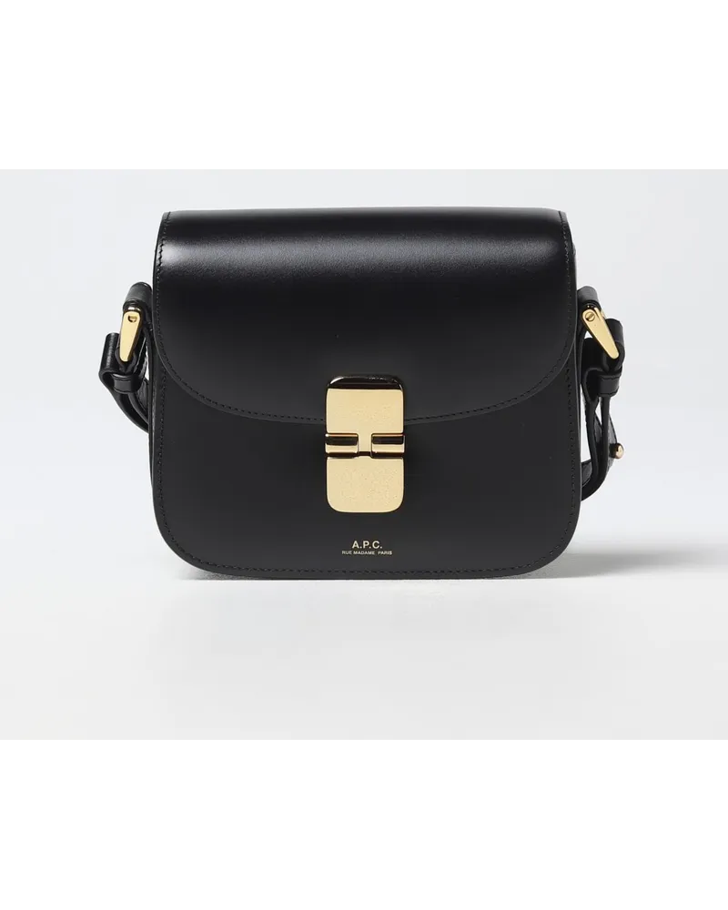 A.P.C. Schultertasche damen Schwarz
