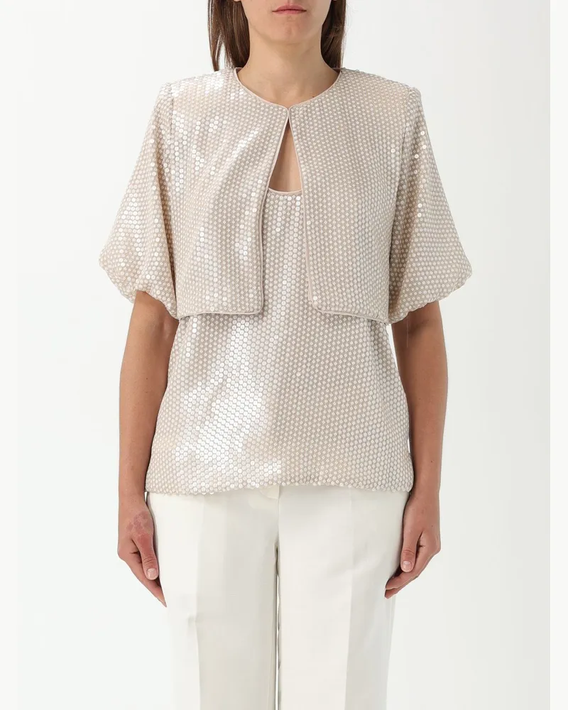 Twin-Set Blazer damen Champagne