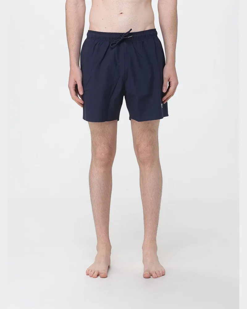 Emporio Armani Nylon-Badeanzug Blau