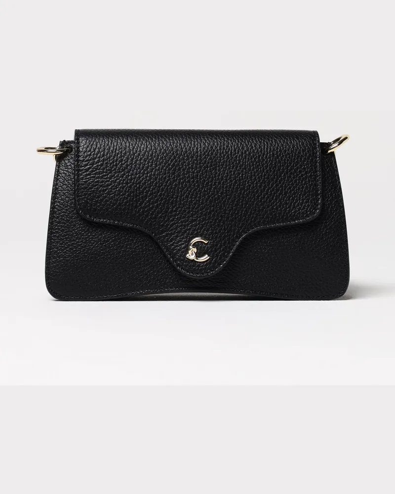 Coccinelle Schultertasche damen Schwarz
