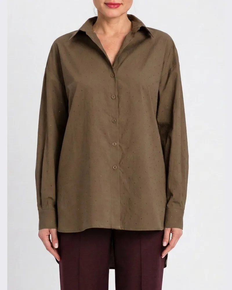 Twin-Set Hemdbluse damen Grün