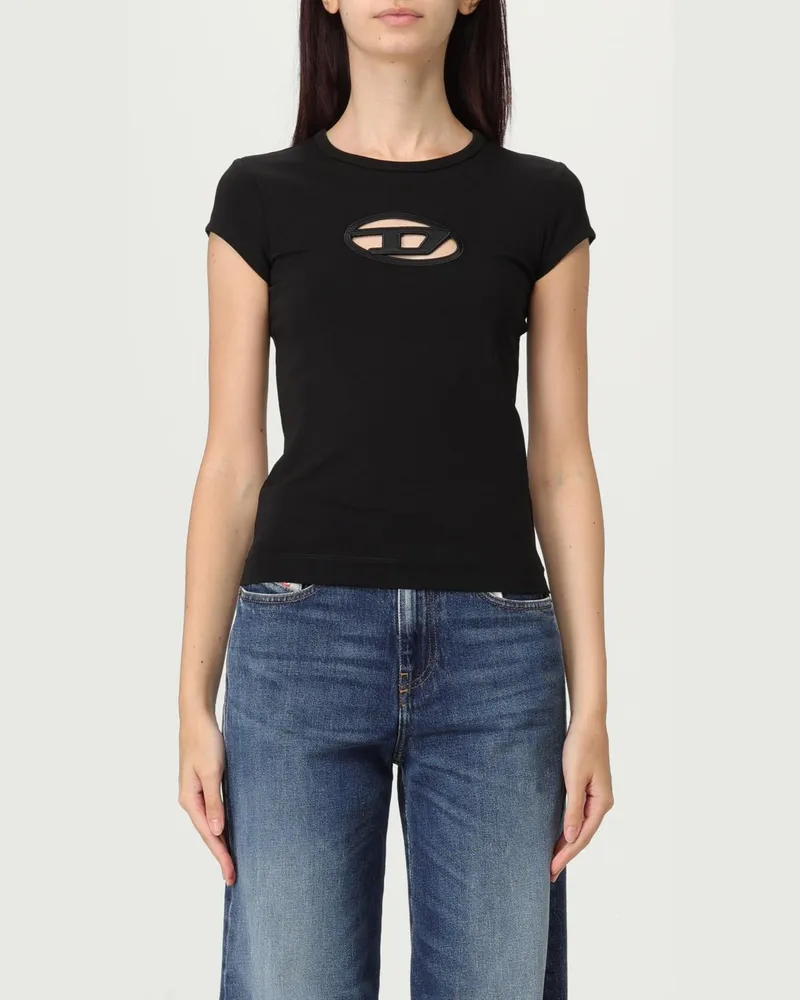 Diesel T-shirt damen Schwarz