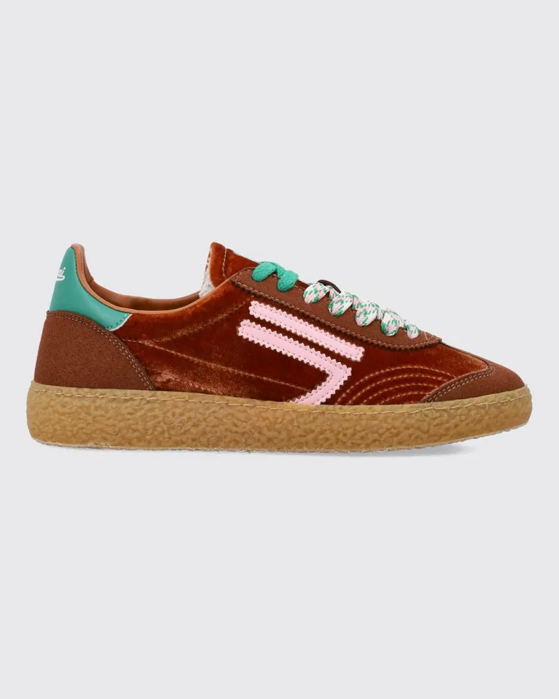 Puraai 6.01 XS Sneaker aus veganem Leder und recyceltem Mikrowildleder Tabak
