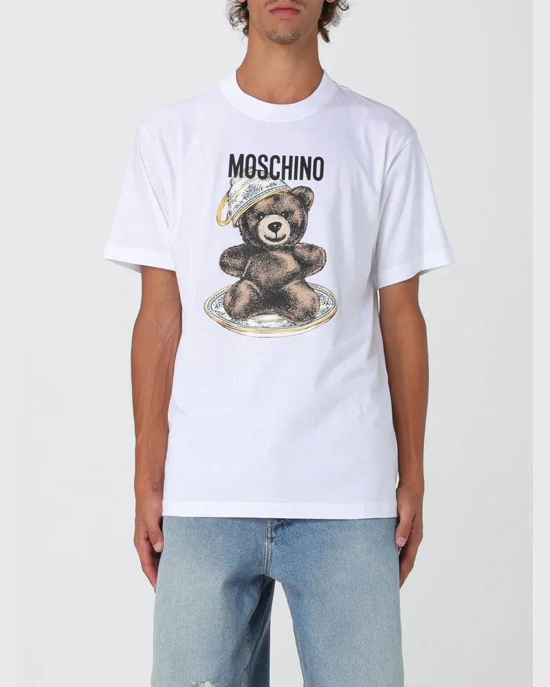 Moschino T-shirt herren Weiß