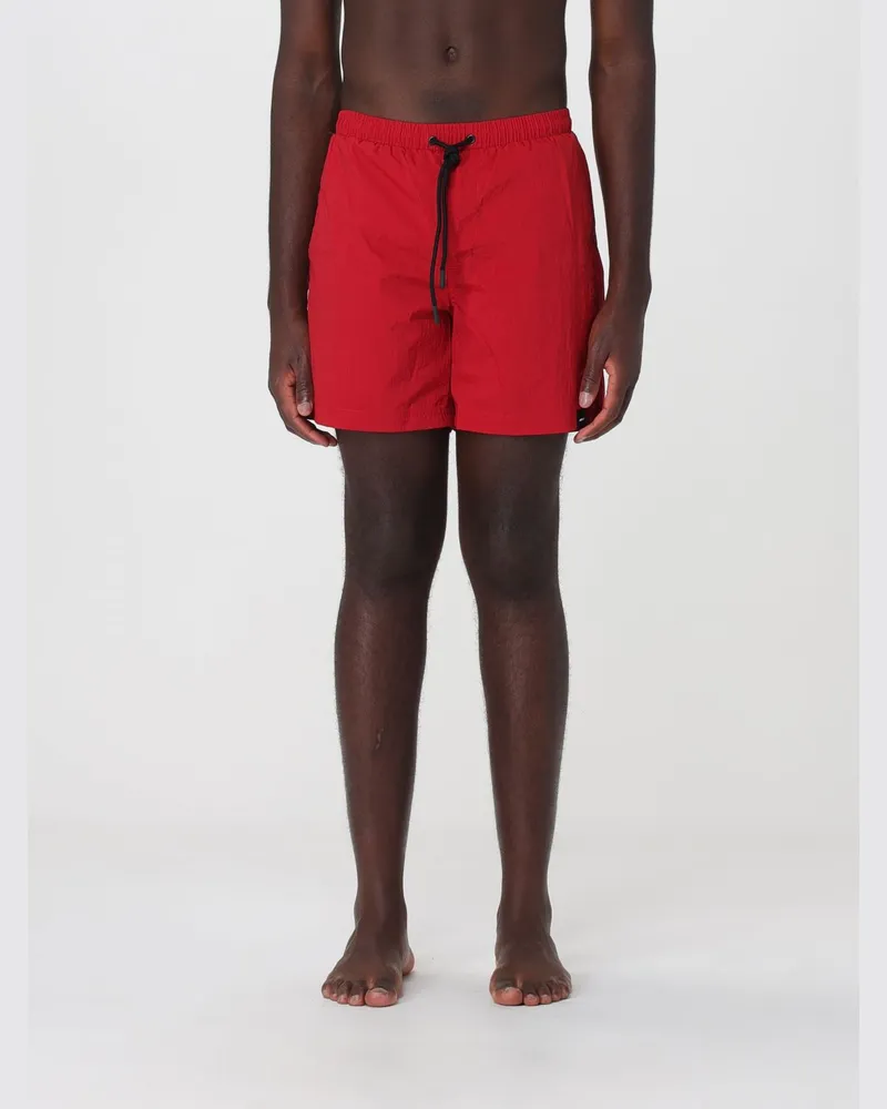 ASPESI Badehose aus Nylon Rot