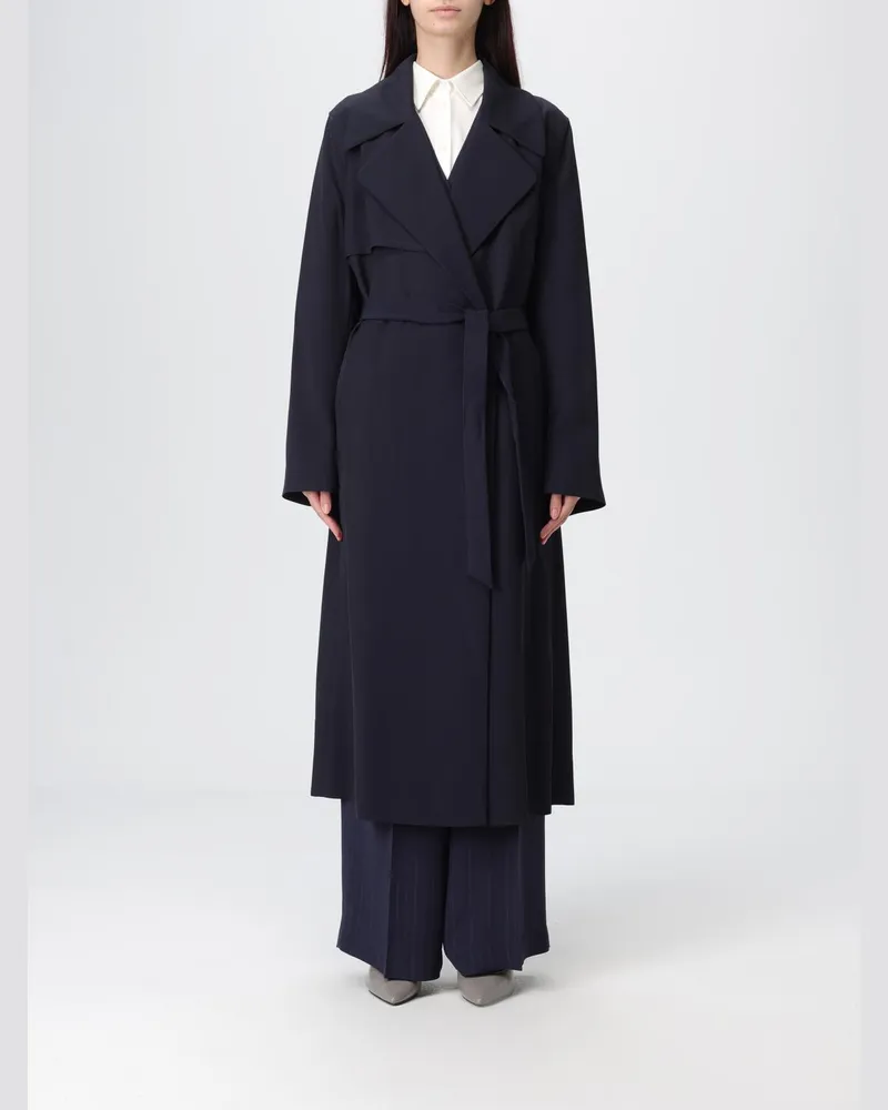 HUGO BOSS Mantel damen Blau