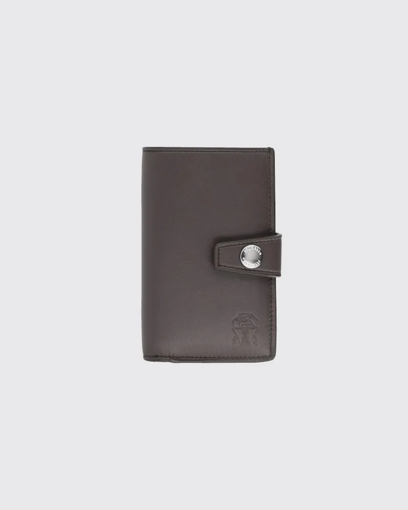 Brunello Cucinelli Portemonnaie herren Braun
