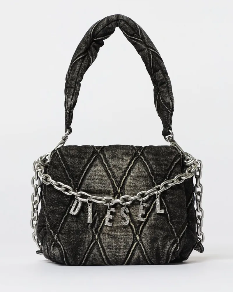 Diesel Schultertasche damen Schwarz