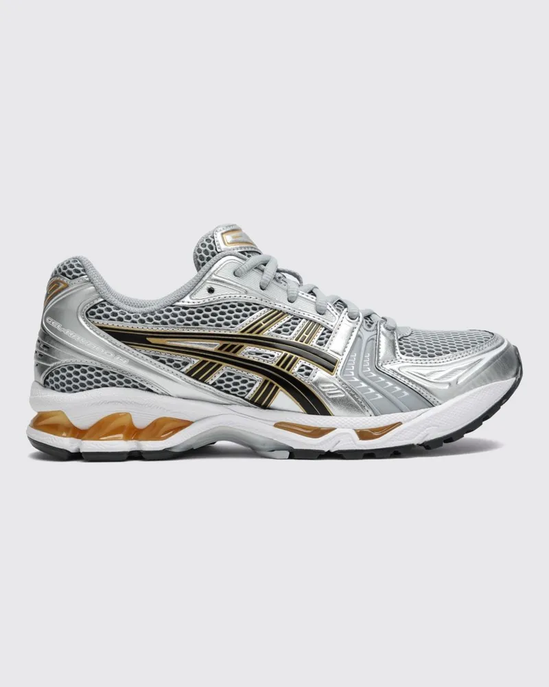 Asics Gel-Kayano 14 Sneaker aus Mesh und Kunstleder mit GEL-Technologie Grau