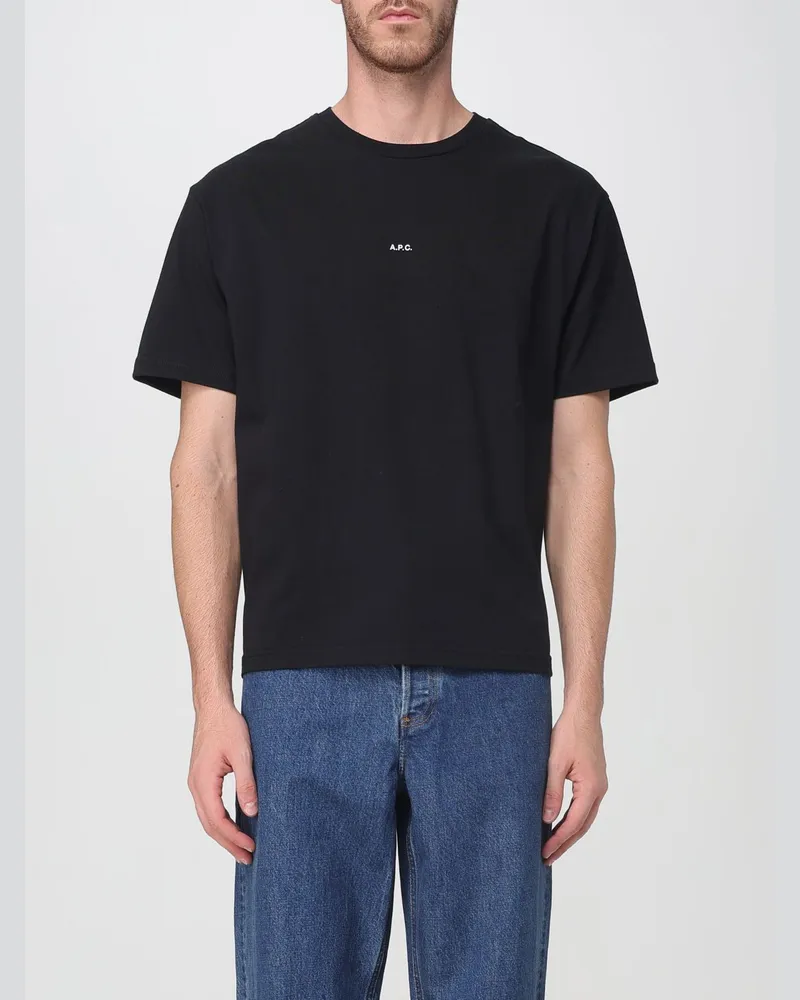 A.P.C. T-shirt herren Schwarz