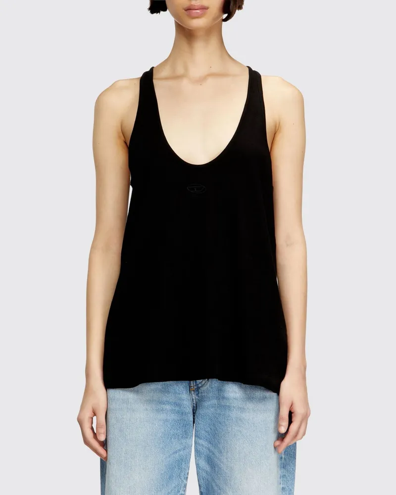 Diesel T-shirt damen Schwarz