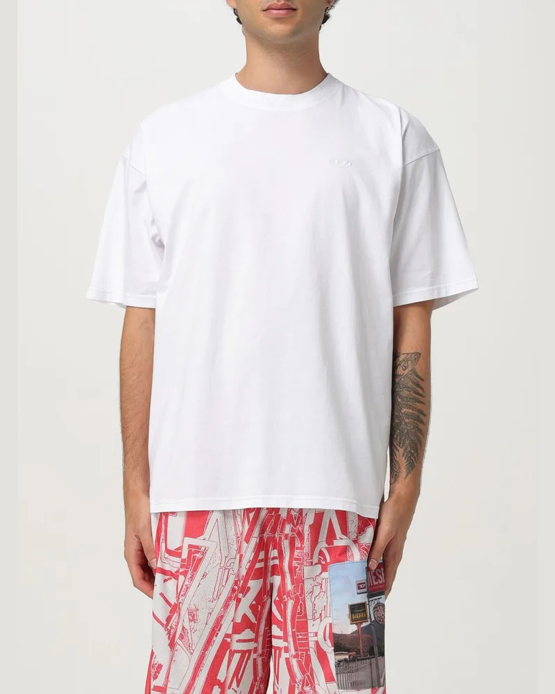 Diesel T-shirt herren Weiß