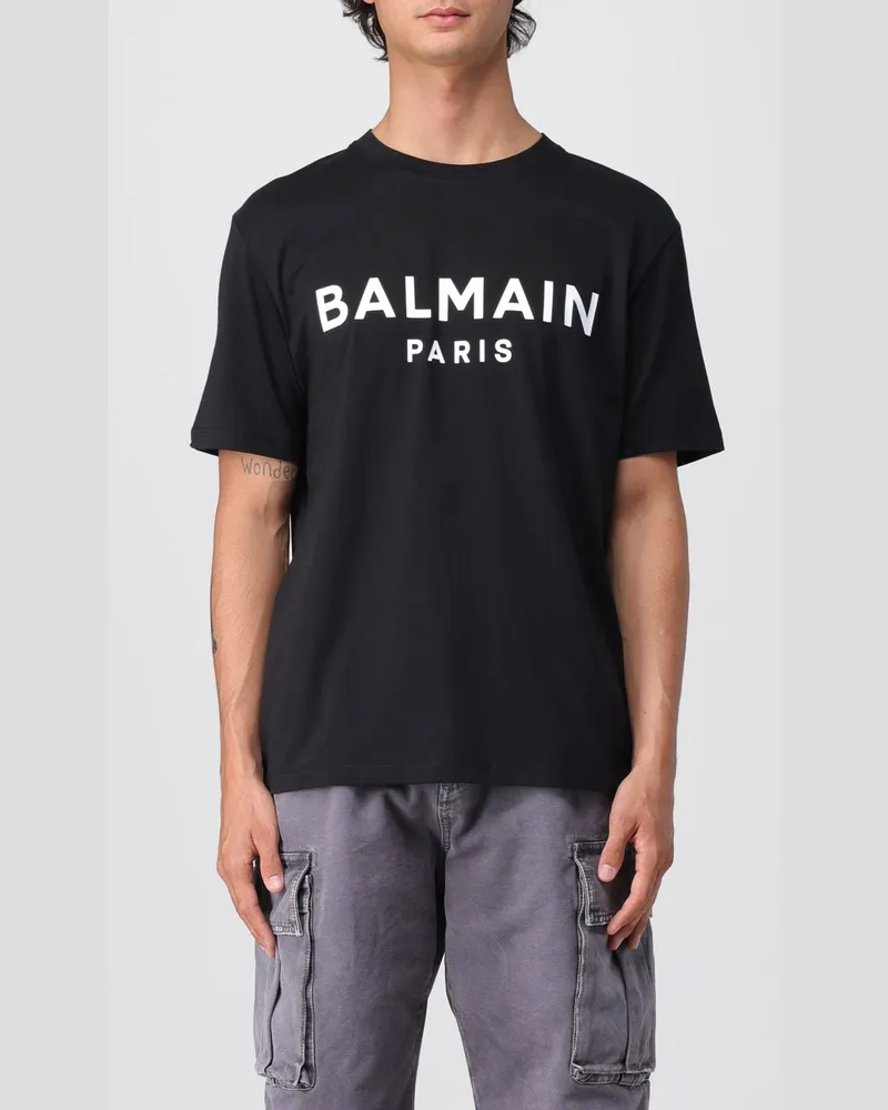 Balmain T-shirt herren Weiß