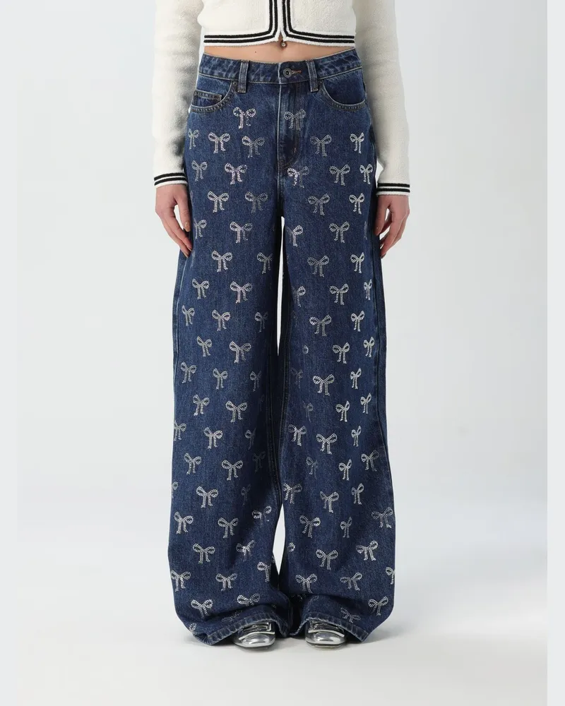 Self-Portrait Jeans herren Blau