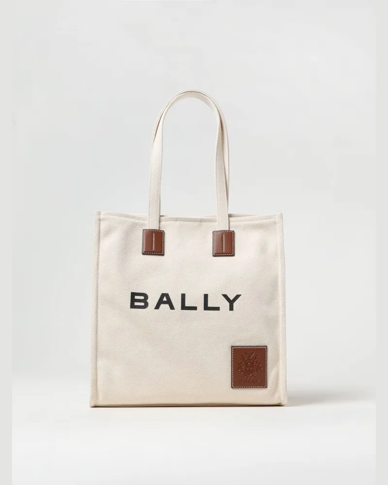Bally Schultertasche damen Ecru