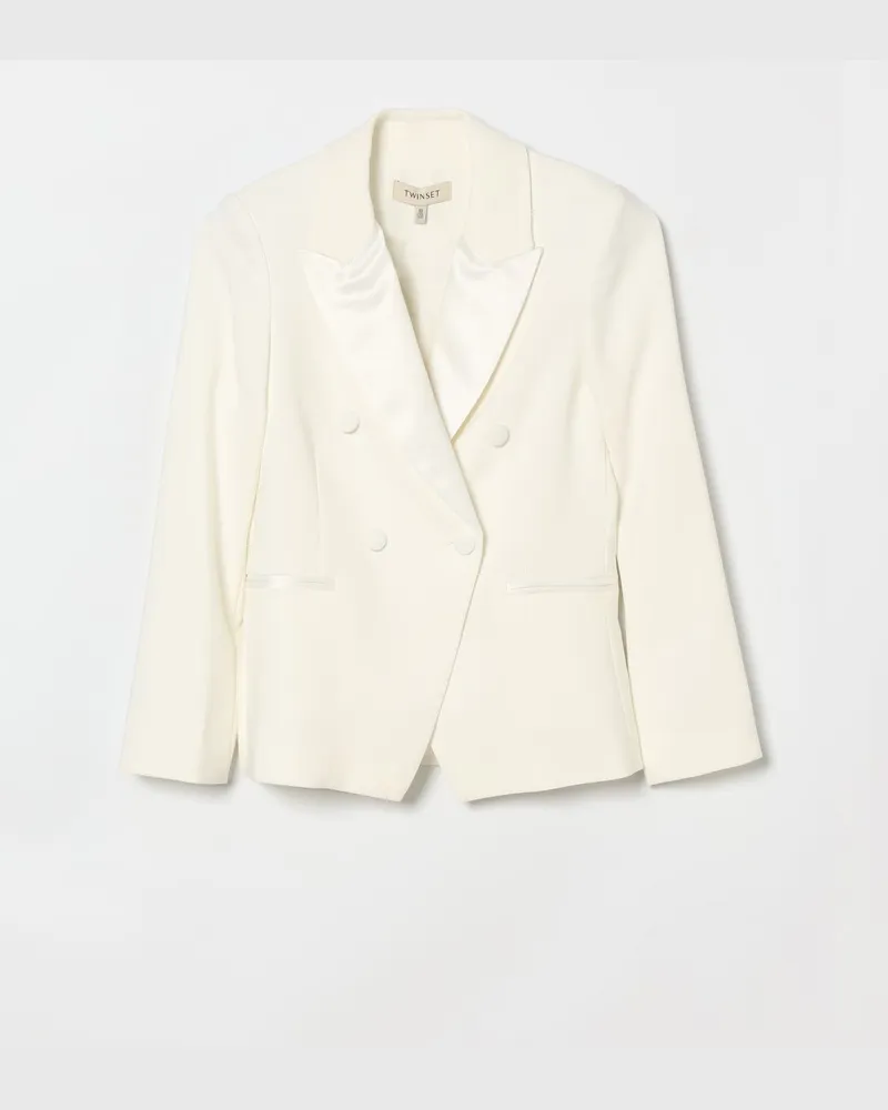 Twin-Set Jacke kinder Weiß