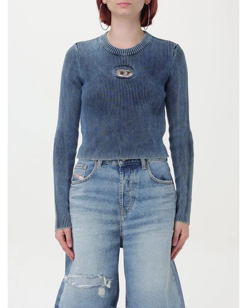 Diesel Strickjacke damen Blau