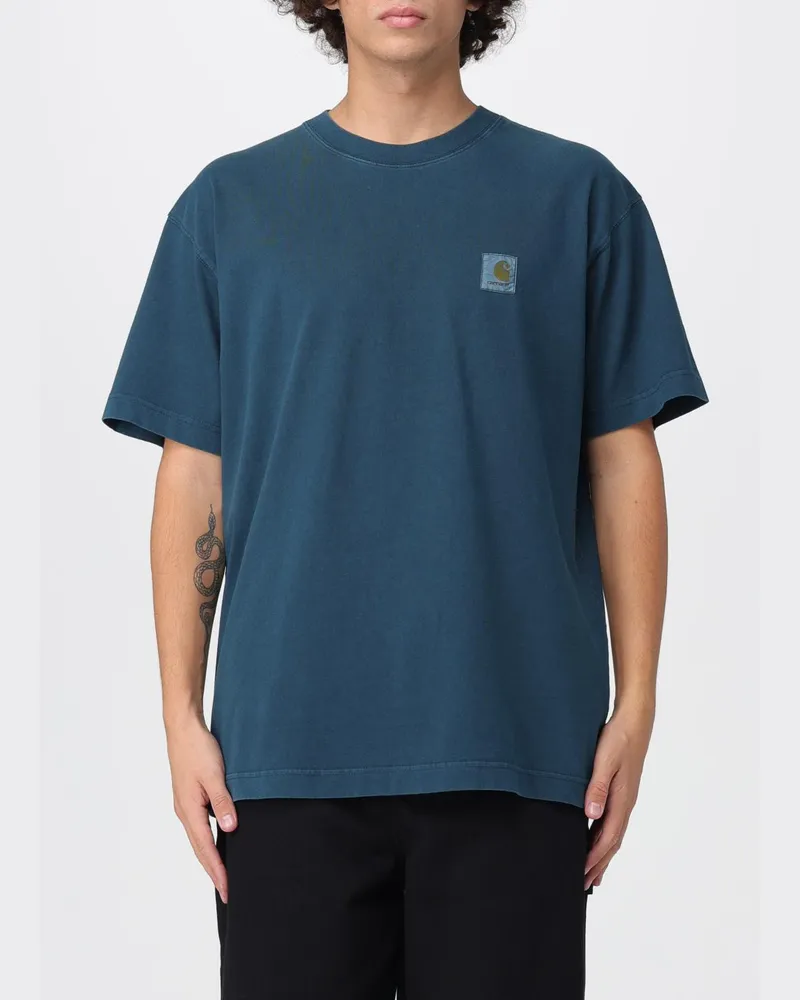 Carhartt WIP T-shirt herren Petroleum