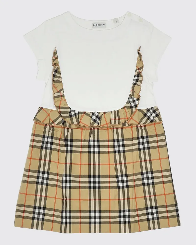 Burberry Kleid kinder Weiß