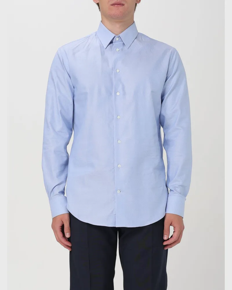 Emporio Armani Hemd herren Hellblau