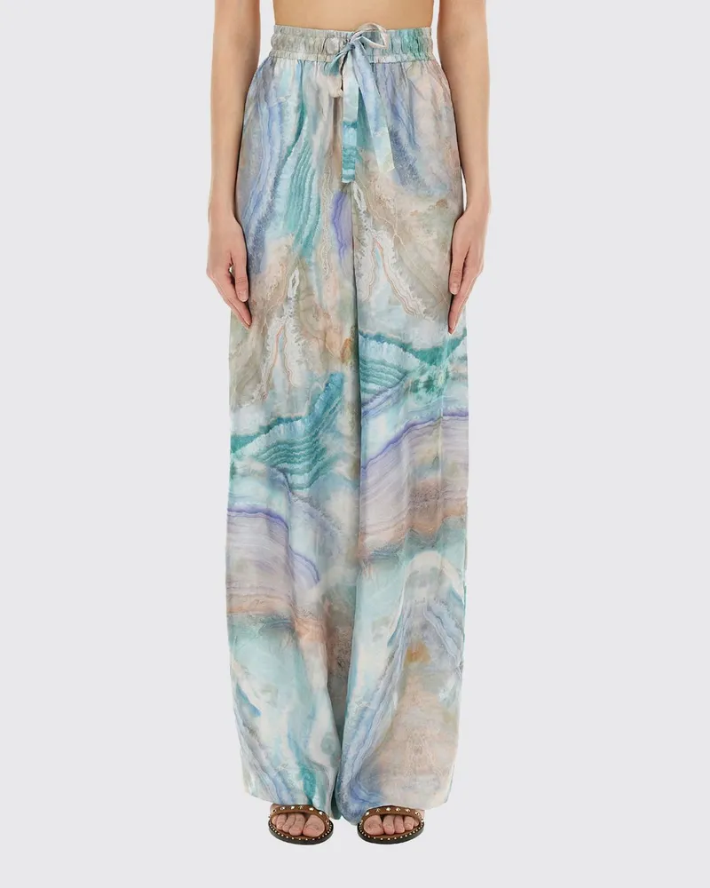 Zimmermann Hose damen Blau