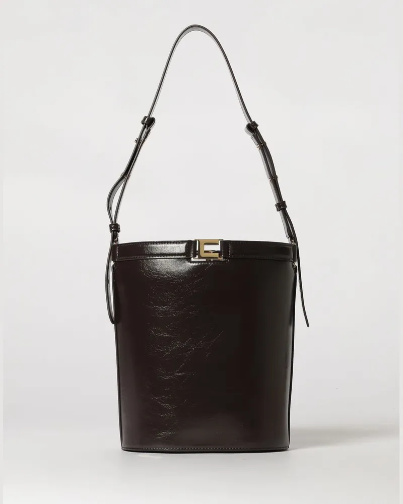 Elisabetta Franchi Umhängetasche damen Braun