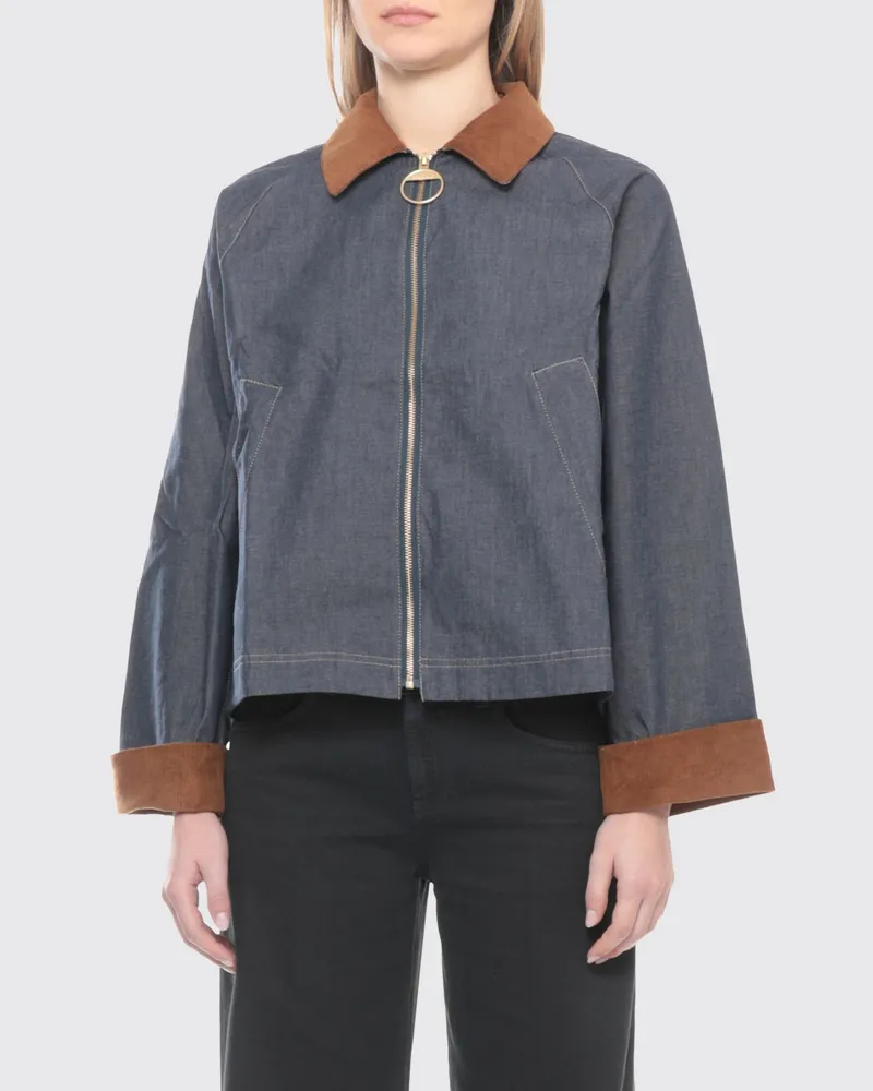 Barbour Mantel damen Blau