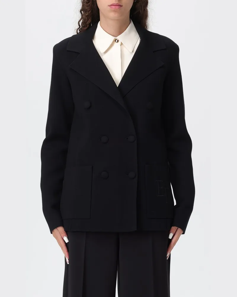Elisabetta Franchi Blazer damen Schwarz