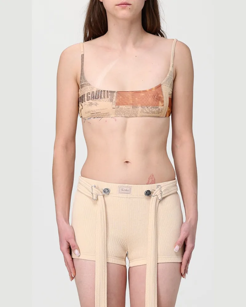 Jean Paul Gaultier Top damen Ecru