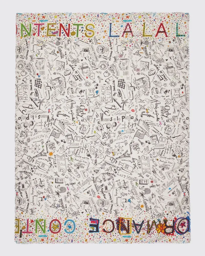 Faliero Sarti Schal damen Weiß