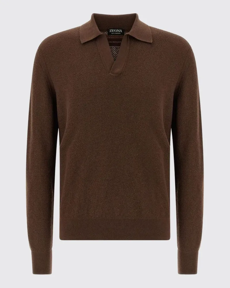 Ermenegildo Zegna T-shirt herren Braun