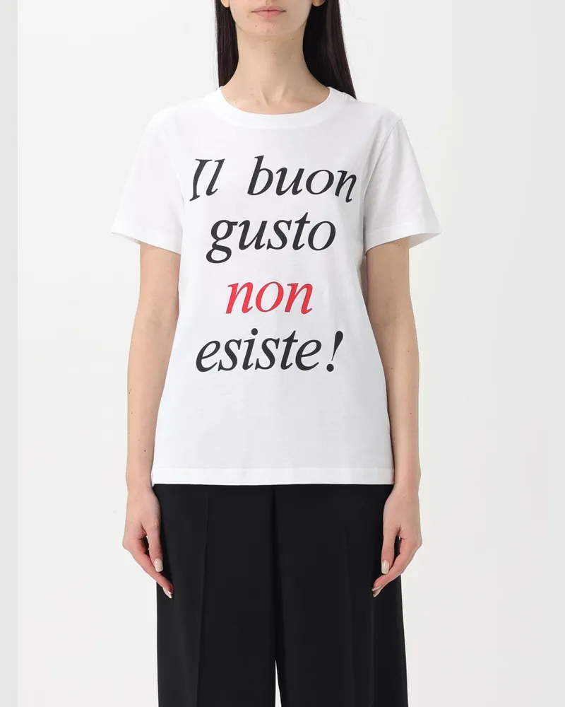 Moschino T-shirt damen Weiß